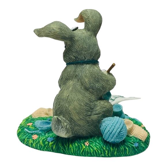 Fitz and Floyd Charming Tails Guess What 89/714 Dean Griff Rabbit Figurine MIB - Picture 5 of 9